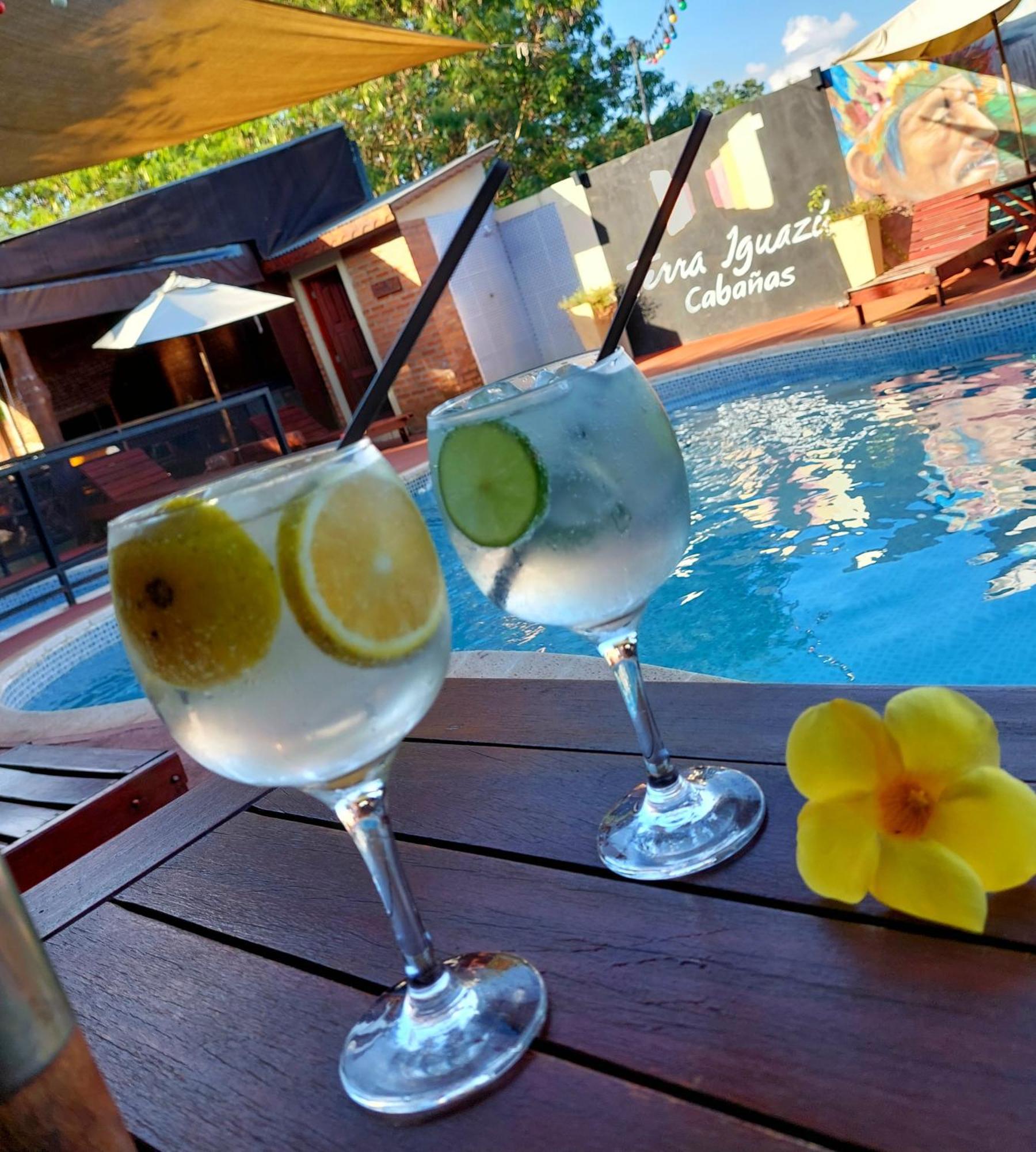 Terra Iguazu Cabanas ปูแอร์โตอีกวาซู ภายนอก รูปภาพ